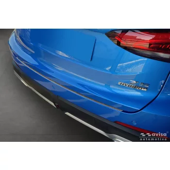   Avisa protecție bară spate din oțel argintiu satin MG ZS II 2024->