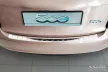 Avisa protecție bară spate din oțel argintiu satin FIAT 500 e II Hatchback 3D 2020/FIAT e II cabrio 2020/FIAT 500 II 3+1 Electric