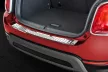 Avisa protecție bară spate din oțel argintiu satin FIAT 500X crossover 2014-2018