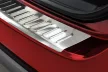 Avisa protecție bară spate din oțel argintiu satin FIAT 500X crossover 2014-2018
