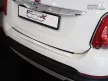 Avisa protecție bară spate din oțel argintiu satin FIAT 500X crossover 2014-2018
