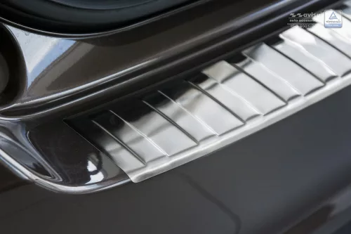 Avisa protecție bară spate din oțel argintiu satin FIAT TIPO limousine 2016-2020, FL2020->