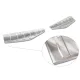 Avisa protecție de bară din oțel argintie satinată FORD MUSTANG MACH-E 2020->(2 pcs)