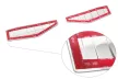 Avisa protecție de bară din oțel argintie satinată FORD MUSTANG MACH-E 2020->(2 pcs)