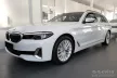 Avisa argintiu oțel Protecție bară spate Bmw 5 VII Touring G31 FL 2020-2024 (fără M-pakiet)