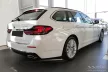 Avisa argintiu oțel Protecție bară spate Bmw 5 VII Touring G31 FL 2020-2024 (fără M-pakiet)