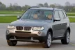 Avisa protecție bară spate din oțel argintiu satin Bmw X3 I E83 FL2006-2010