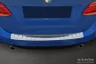 Avisa protecție bară spate din oțel argintiu Bmw 2 ACTIVE Tourer F45 M-PAKIET 2014-2018, FL.2018-2021