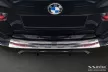 Avisa protecție bară spate din oțel satin argintiu Bmw 3 G21 VII Touring M-pakiet 2022->