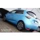 Avisa protecție bară spate din oțel argintiu satin RENAULT ZOE Hatchback 5D FL2019->