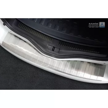   Avisa protecție bară spate din oțel argintiu satin RENAULT IV Megane GRANDTOURER 2016-2020, FL2020->
