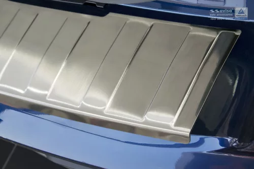 Avisa protecție bară spate din oțel argintiu satin RENAULT TALISMAN grandtour 2016-2020, FL2020->