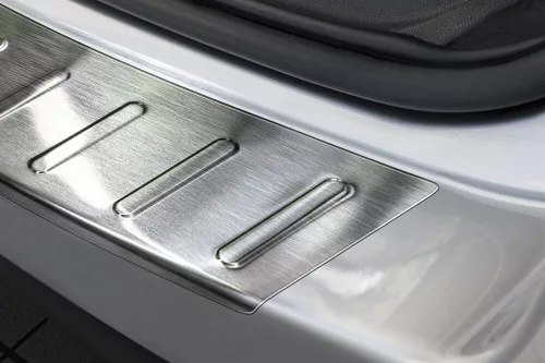 Avisa protecție de bară din oțel argintie satinată RENAULT LAGUNA III break 2008-2015
