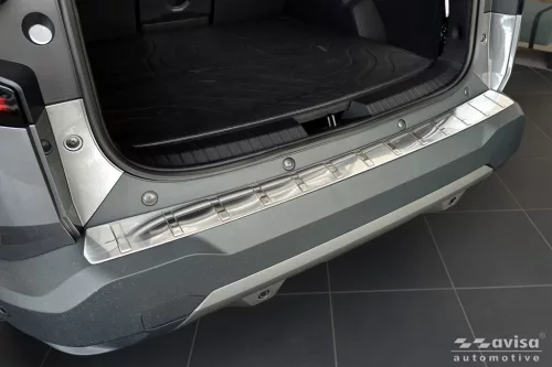 Avisa protecție de bară din oțel argintie satinată DACIA BIGSTER 2024->