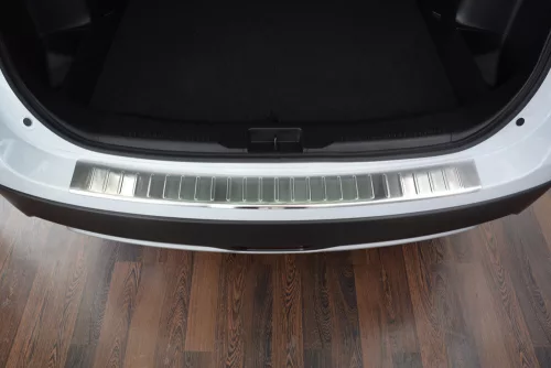 Avisa protecție bară spate din oțel argintiu satinat Suzuki SX4 S-Cross 5d 2013-2021