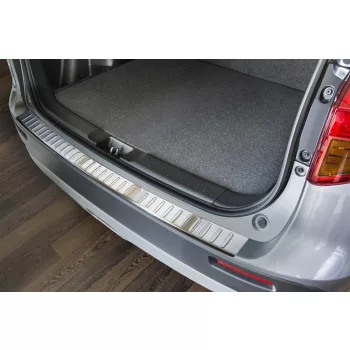   Avisa protecție bară spate din oțel argintiu satinat Suzuki Vitara II/Hybrid 2015-2018, FL2018-2024, FL 2024->
