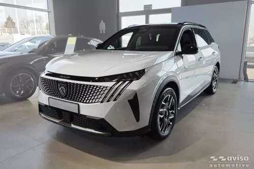 Avisa protecție bară spate din oțel argintiu satin PEUGEOT 5008 III 2024->