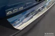 Avisa argintiu satin oțel Protecție bară spate PEUGEOT 408 fastback 2023
