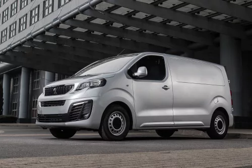 Avisa protecție bară spate din oțel argintiu satin JUMPY III 4D 2016->, SPACETOURER 2016->, VIVARO III 2019->, ZAFIRA LIFE 2019->, EXPERT III 4D 2016->stb.