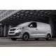 Avisa protecție bară spate din oțel argintiu satin JUMPY III 4D 2016->, SPACETOURER 2016->, VIVARO III 2019->, ZAFIRA LIFE 2019->, EXPERT III 4D 2016->stb.