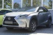 Avisa protecție bară spate din oțel argintiu satin Lexus NX 2014-2017, FL2017-2021