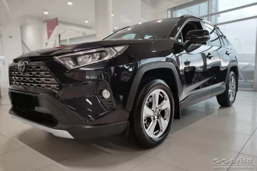 Avisa lábtámasz din oțel argintiu satin TOYOTA RAV4 V generation/Hybrid 2018->