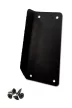 Avisa negru 3 mm striat din aluminiu suport picioare FORD RANGER VI 2020->