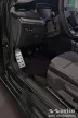 Avisa lábtámasz din oțel argintiu satin SKODA Octavia IV liftback/combi 2019 - 2024 FL 2024->
