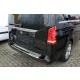 Avisa protecție bară spate din oțel argintiu oglindă MERCEDES V Class W447/VITO III/Marco Polo 2014-2019, FL2019-2024, FL 2024->