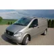 Avisa protecție bară spate din oțel argintiu oglindă MERCEDES W639 VITO/VIANO 2003-2014
