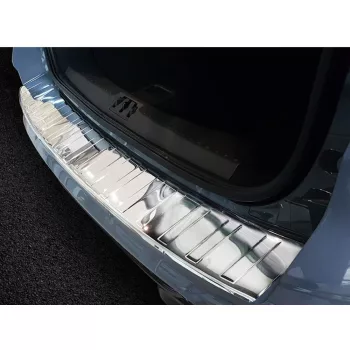   Avisa argintiu oțel oglindă Protecție bară spate FORD KUGA II/FORD KUGA II VIGNALE 2012-2016, FL2016-2019