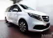 Avisa protecție bară spate din oțel argintiu cu oglindă cu lungime extinsă MERCEDES V Class W447/VITO III/Marco Polo 2014-2019, FL2019-2024, FL 2024->