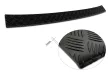 Avisa protecție bară spate din aluminiu bordat 3 mm negru matt VOLKSWAGEN CRAFTER II 2017-2024, FL 2024
