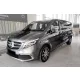 Avisa protecție bară spate din aluminiu bordat 3 mm negru mat, versiune lungă V Class W447/VITO III/Marco Polo 2014-2019, FL2019-2024, FL 2024->