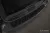 Avisa negre matt 3 mm bordázott aluminiu Protecție bară spate JUMPY III 4D 2016->, SPACETOURER 2016->, VIVARO III 2019->, ZAFIRA LIFE 2019->stb.