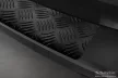 Avisa negre matt 3 mm bordázott aluminiu Protecție bară spate JUMPY III 4D 2016->, SPACETOURER 2016->, VIVARO III 2019->, ZAFIRA LIFE 2019->stb.