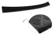 Avisa negre matt 3 mm bordázott aluminiu Protecție bară spate BERLINGO II 2008-2015, FL2015-2018, BERLINGO II MS 2008-2015, FL2015-2018 stb.