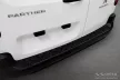 Avisa negre matt 3 mm bordázott aluminiu Protecție bară spate BERLINGO II 2008-2015, FL2015-2018, BERLINGO II MS 2008-2015, FL2015-2018 stb.