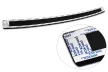 Avisa protecție bară spate din aluminiu bordat 3 mm negru mat SKODA KAMIQ crossover 2019->2024