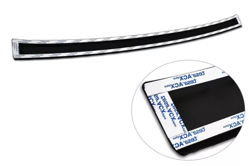 Avisa protecție bară spate din aluminiu bordat 3 mm negru matt TOYOTA HIGHLANDER IV(XU70) 2019