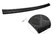 Avisa protecție bară spate din aluminiu bordat 3 mm negru matt TOYOTA HIGHLANDER IV(XU70) 2019