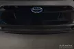 Avisa negre matt 3 mm bordázott aluminiu Protecție bară spate TOYOTA RAV4 V generation/Hybrid 2018->