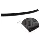 Avisa protecție bară spate din aluminiu bordat 3 mm negru matt VOLKSWAGEN CADDY V (SB) 2020->, VOLKSWAGEN CADDY CARGO V (SB) furgon 2020->