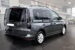 Avisa protecție bară spate din aluminiu bordat 3 mm negru matt VOLKSWAGEN CADDY V (SB) 2020->, VOLKSWAGEN CADDY CARGO V (SB) furgon 2020->