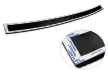 Avisa protecție bară spate din aluminiu bordat 3 mm negru matt VOLKSWAGEN CADDY V (SB) 2020->, VOLKSWAGEN CADDY CARGO V (SB) furgon 2020->