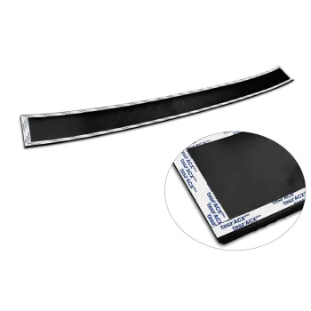   Avisa protecție bară spate din aluminiu bordat negru matt 3 mm FORD TOURNEO CONNECT III 2022->, FORD TRANSIT CONNECT III 2024->
