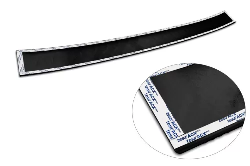 Avisa protecție bară spate din aluminiu bordat negru matt 3 mm FORD TOURNEO CONNECT III 2022->, FORD TRANSIT CONNECT III 2024->