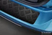 Avisa protecție bară spate din aluminiu bordat negru matt 3 mm FORD TOURNEO CONNECT III 2022->, FORD TRANSIT CONNECT III 2024->