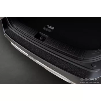   Avisa negre matt 3 mm bordázott aluminiu Protecție bară spate Kia Sportage V 2021-2025->