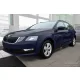 Avisa protecție bară spate din aluminiu bordat 3 mm negru mat SKODA Octavia III combi FL2016-2019